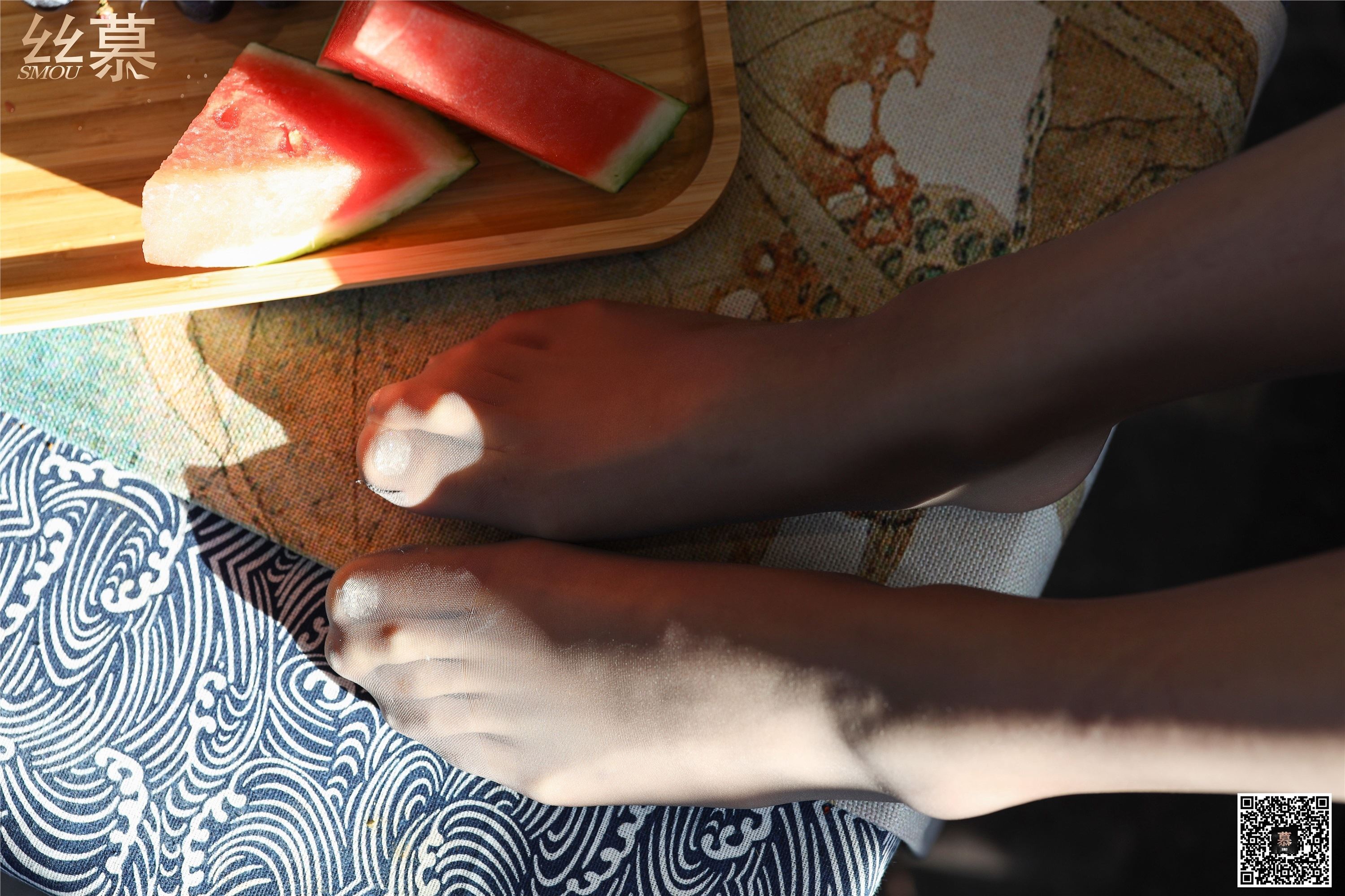 丝慕写真 特写集 TX047 媛媛《西瓜丝足记》